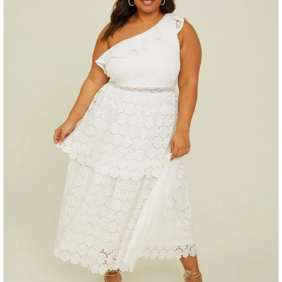 does graduation dress have to be white Amy Short White Graduation Dress with Ruffles White / XSmall